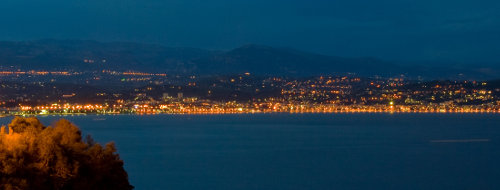 Vue panoramique de Cannes