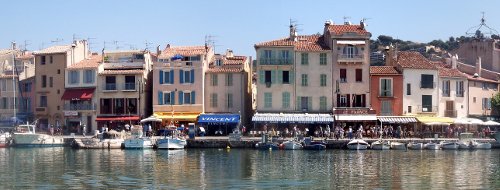 Vue panoramique de Cassis