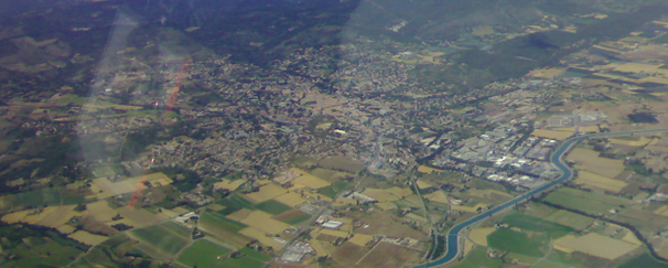 Vue panoramique de Manosque