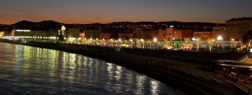 Vue panoramique de Nice